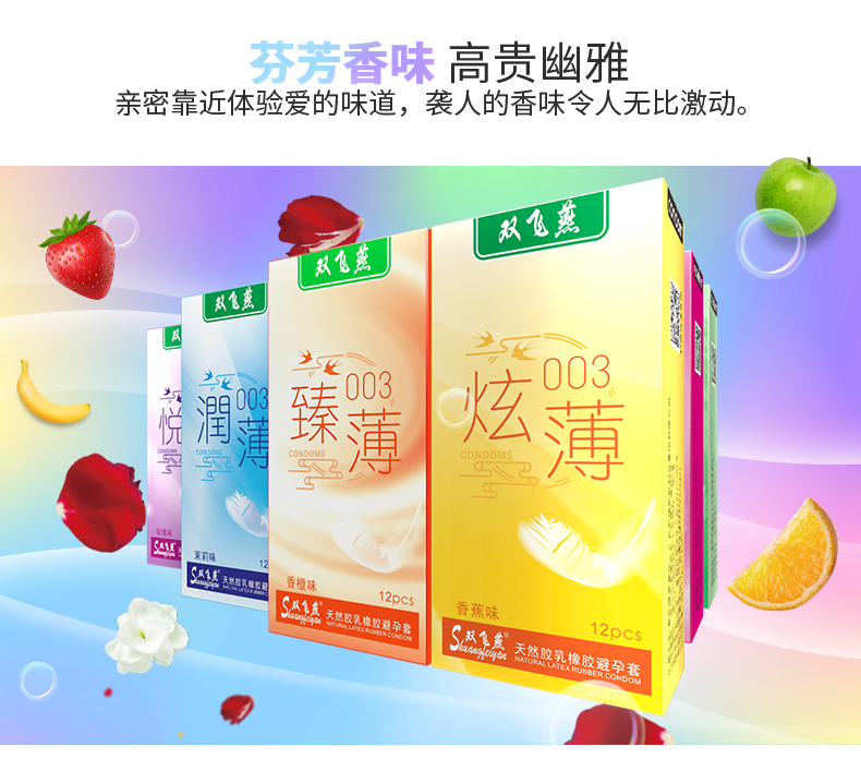 雙飛燕避孕套003系列組合裝(圖3) 雙飛燕避孕套003系列組合裝(圖3)